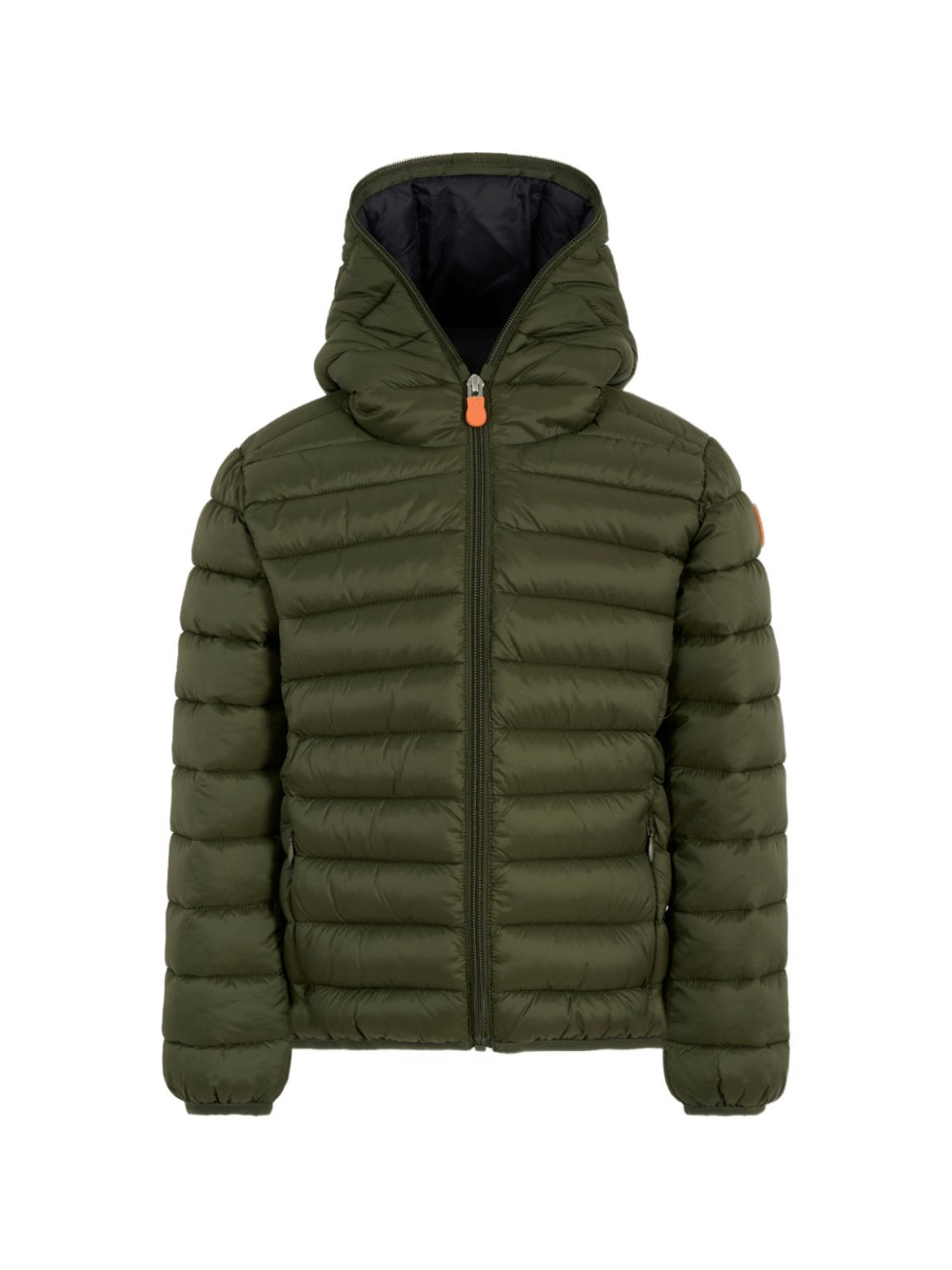 Giubbino per bambino Save The Duck Kids verde con design trapuntato - Rubino Kids