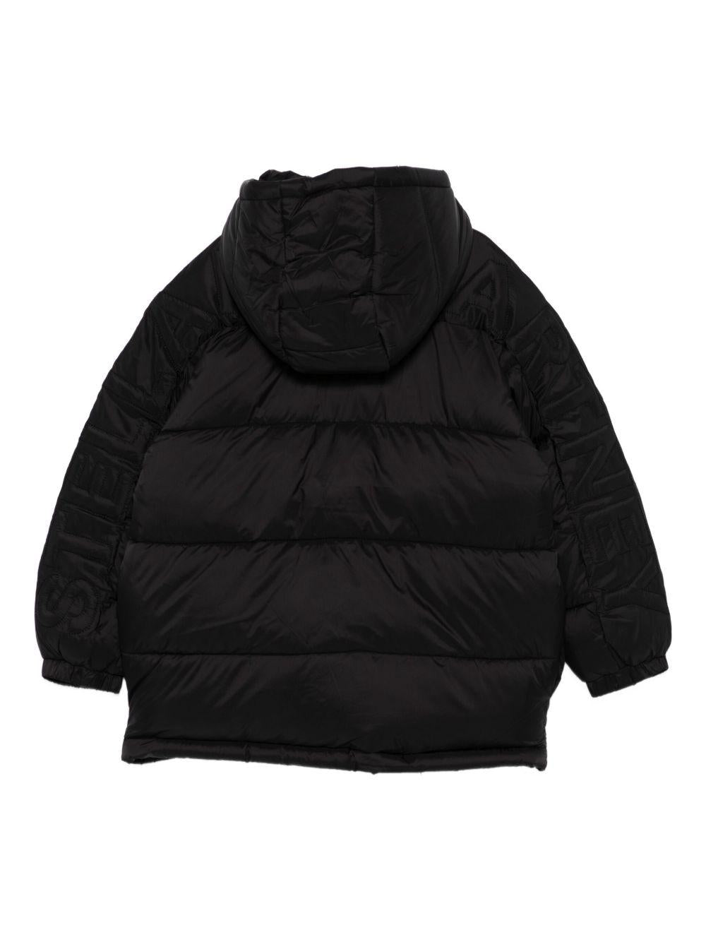 Giubbino per bambino Stella McCartney Kids nero con design trapuntato - Rubino Kids