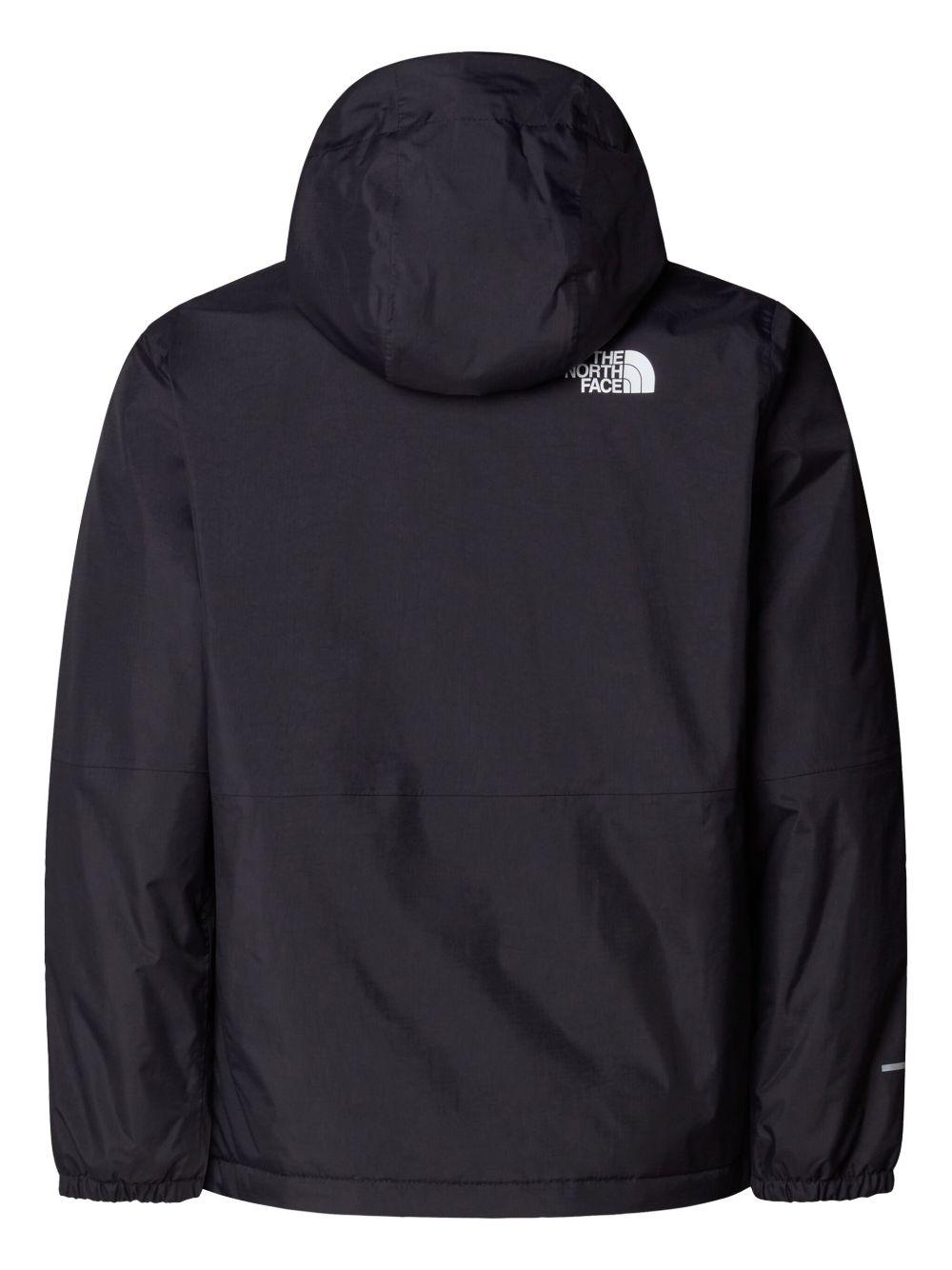 Giubbino per bambino The North Face Kids nero con stampa con logo sul davanti e sul retro - Rubino Kids