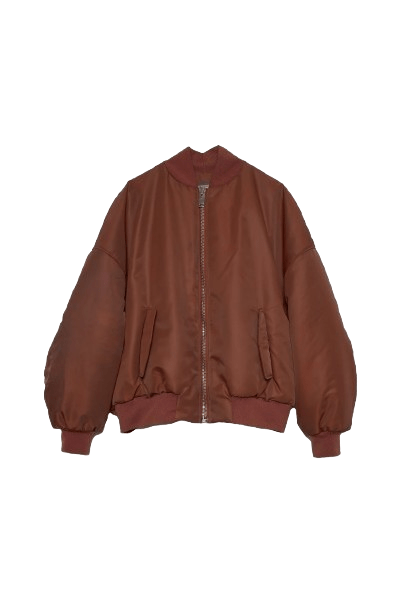 Giubbino per donna The M marrone con etichetta con logo - Rubino Kids