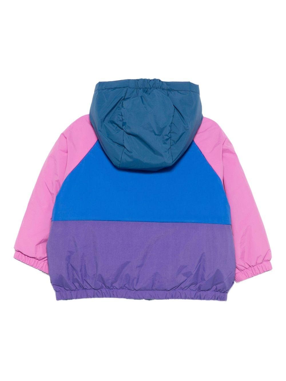 Giubbino per neonata Bobo Choses multicolore con design color - block - Rubino Kids