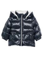 Giubbino per neonato Herno Kids blu modello trapuntato - Rubino Kids