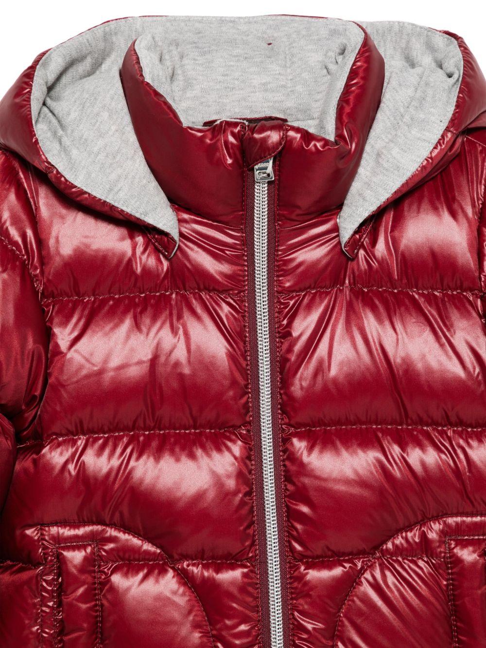 Giubbino per neonato Herno Kids rosso modello trapuntato - Rubino Kids