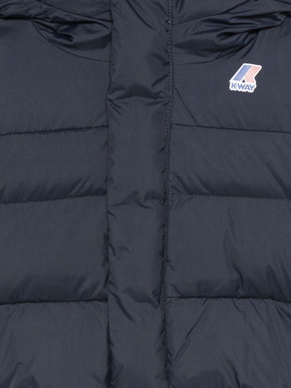 Giubbino per neonato K - Way Kids blu con design trapuntato - Rubino Kids