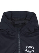 Giubbino per neonato Kenzo Kids blu con motivo Tiger Head - Rubino Kids