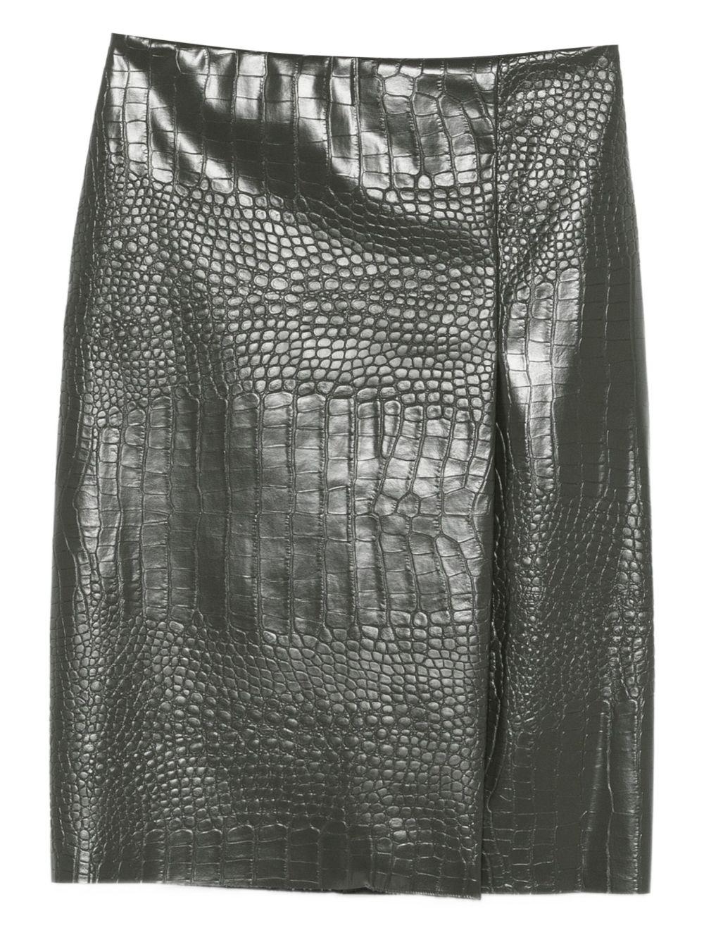 Gonna per donna THE M Ripley verde con design a portafoglio - Rubino Kids