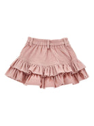Gonna per neonata Monnalisa rosa con design con arricciature - Rubino Kids