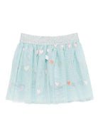 Gonna per neonata Stella McCartney Kids azzurro con decorazione - Rubino Kids