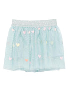 Gonna per neonata Stella McCartney Kids azzurro con decorazione - Rubino Kids