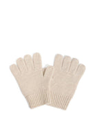 Guanti per bambina Bonpoint beige in cashmere - Rubino Kids