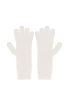 Guanti per bambina Monnalisa bianchi con decorazione con fiocco - Rubino Kids