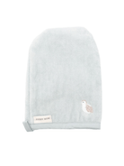 Guanto da bagno per neonati Avery Row azzurro in cotone biologico - Rubino Kids