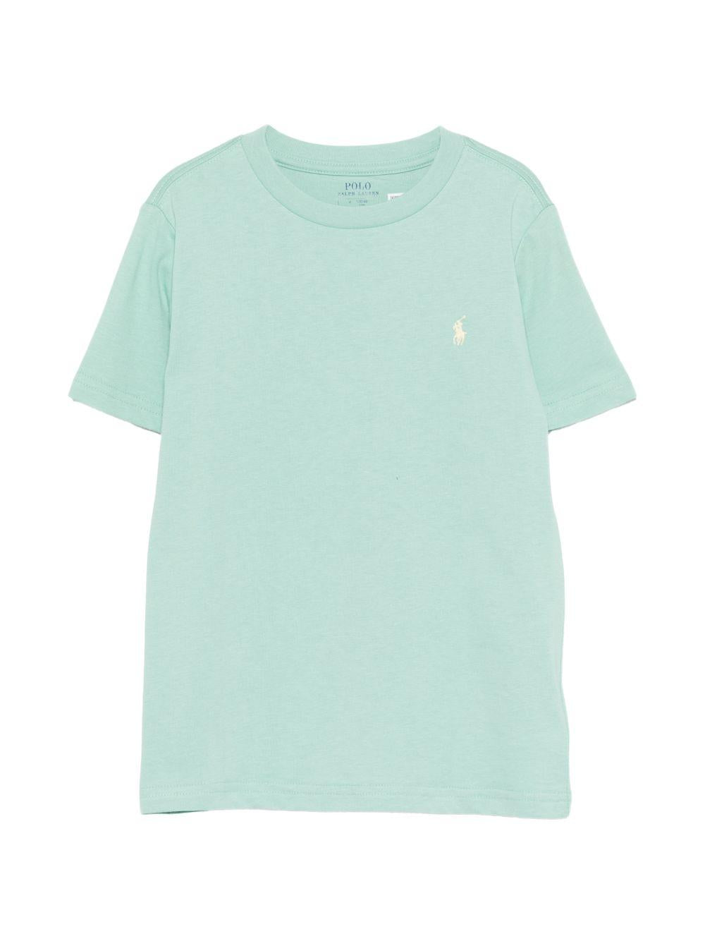 T-shirt per bambino Kids verde con motivo Polo Pony 322832904 514 Ralph Lauren kids