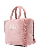 Borsa Vanity Mini per bambina MC2 Saint Barth Kids rosa con logo a contrasto sul davanti VAMI027 00242I MC2 ST. BARTH KIDS