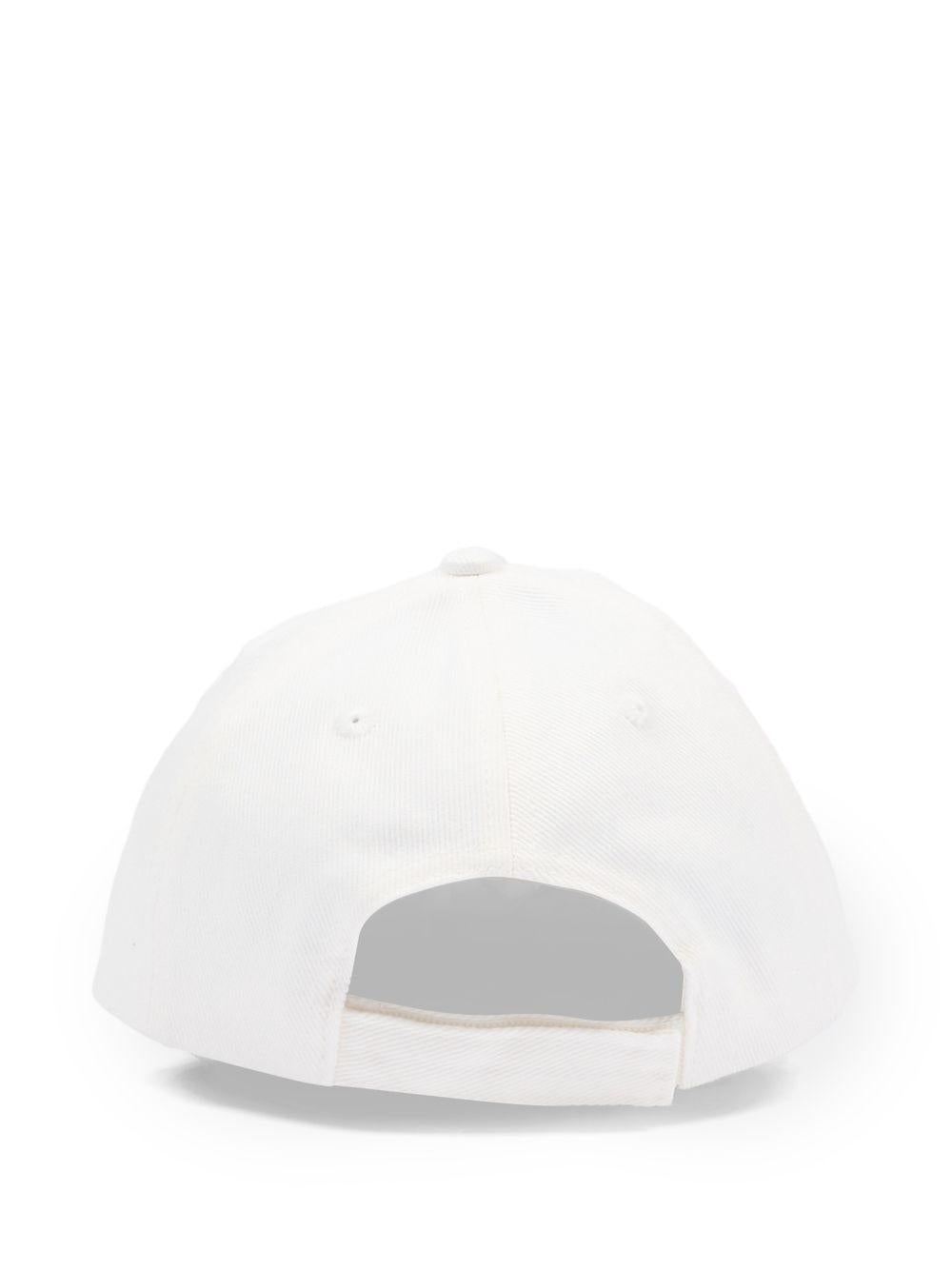 Cappello per bambino Casablanca Kids bianco con design ricamato KSP26HAT11601 WAVES CASABLANCA KIDS