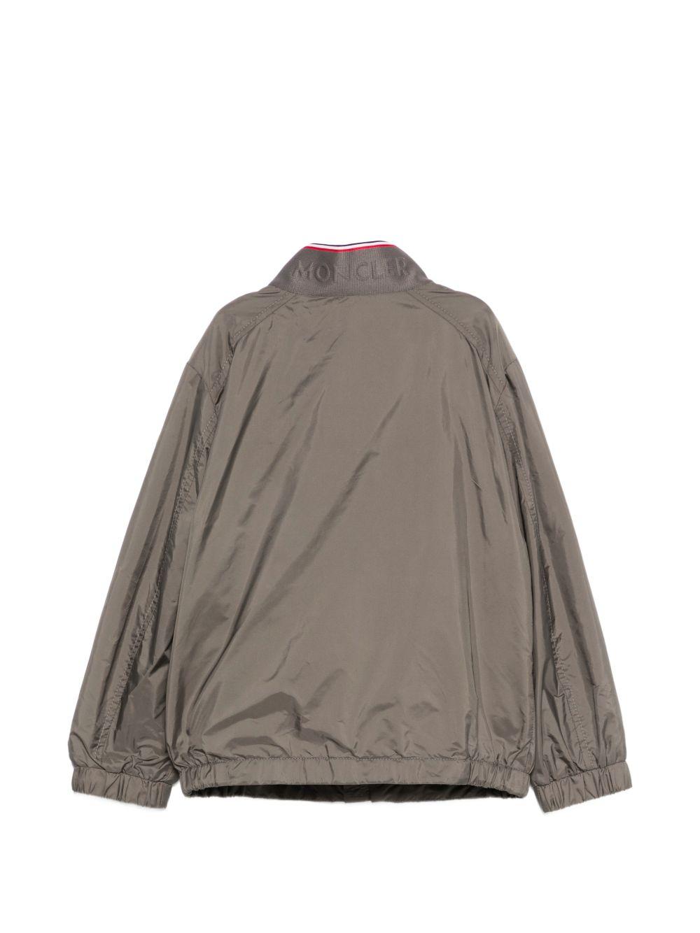 Giubbino per bambino Moncler Enfant grigio con cerniera hilmi L19541A0003953A5E 93B MONCLER ENFANT