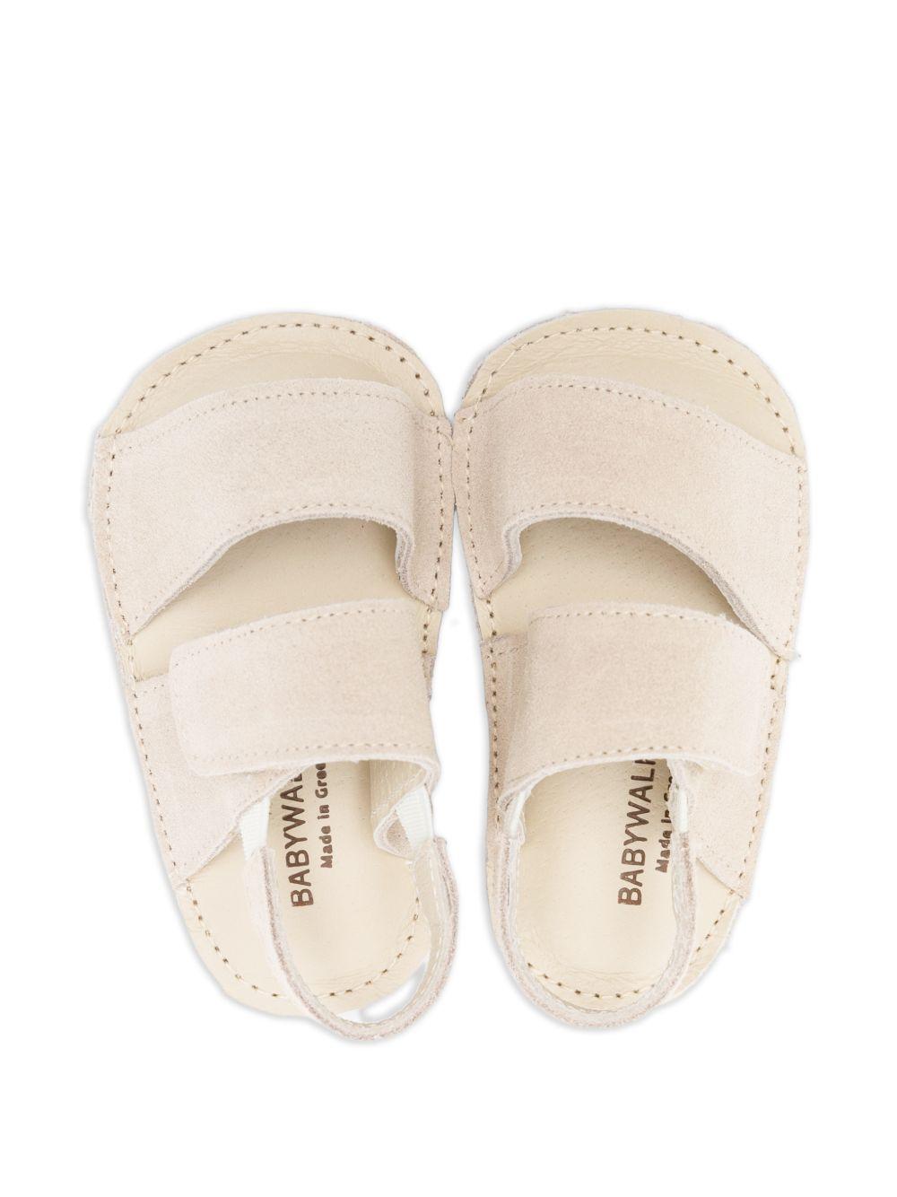 Sandali per neonato BabyWalker beige a punta aperta PB1133 BEIGE BABYWALKER
