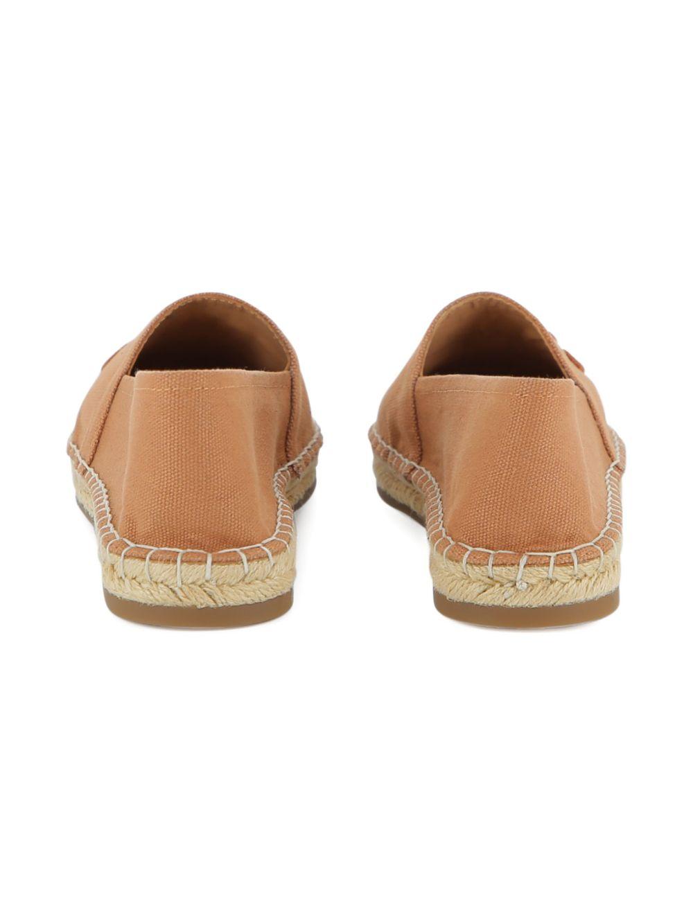 Espadrilles per bambina Chloé Kids marrone chiaro con ricamo C20879 239 CHLOE' KIDS