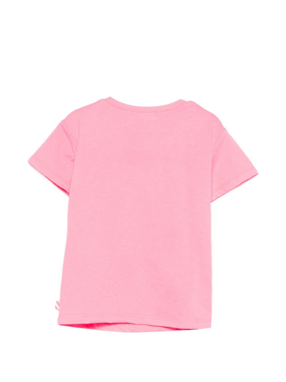 T-shirt per bambina Billieblush rosa con scritta "Do what you want" U21928 499 BILLIEBLUSH
