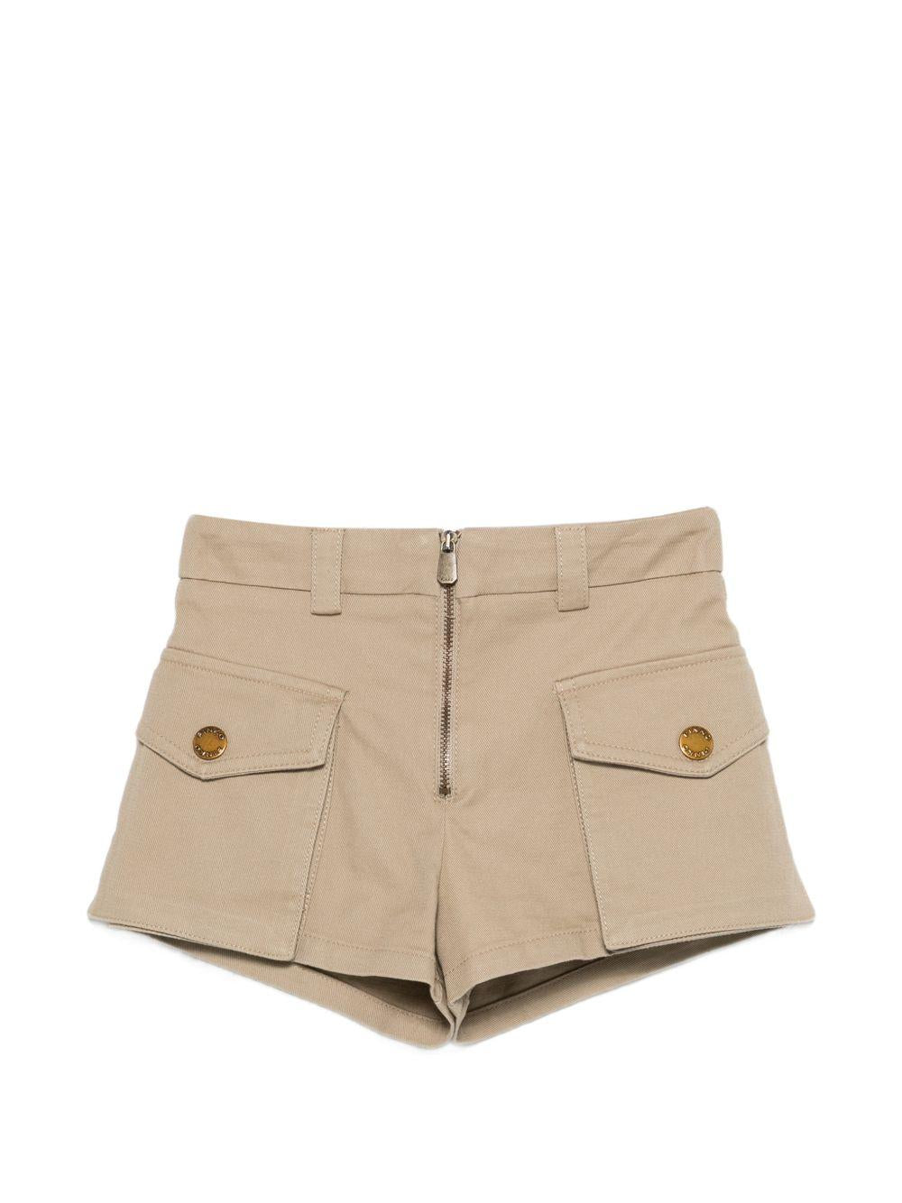 Shorts per bambina Pinko Kids beige con tasche KFBE0150CE023 0025 PINKO KIDS