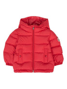 Giubbino per neonato Moncler Enfant rosso con design trapuntato K29511A00024597YW 457 MONCLER ENFANT
