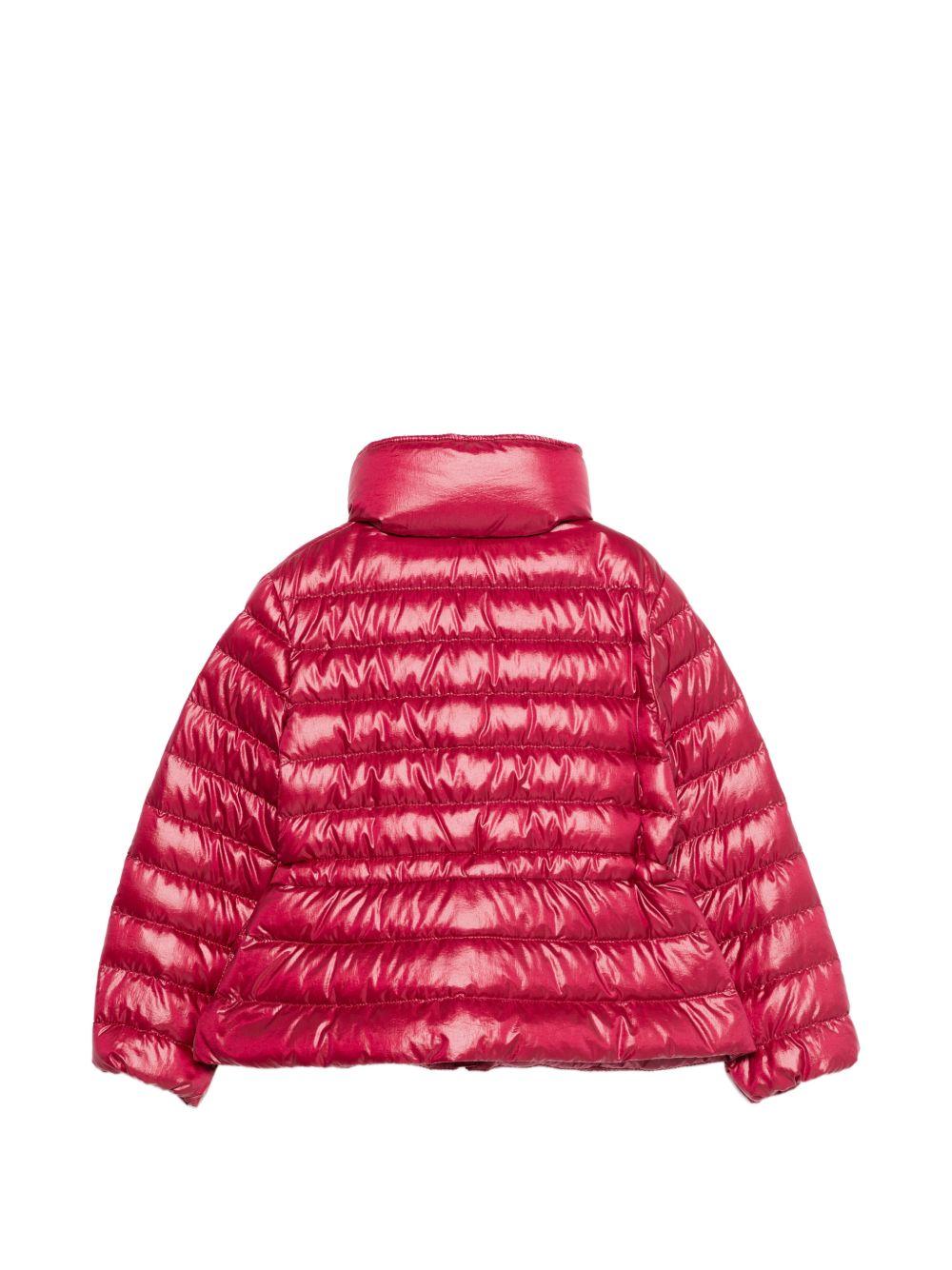 Giubbino per bambina Moncler Enfant rosso senza con design trapuntato L19541A00015597QN 470 MONCLER ENFANT