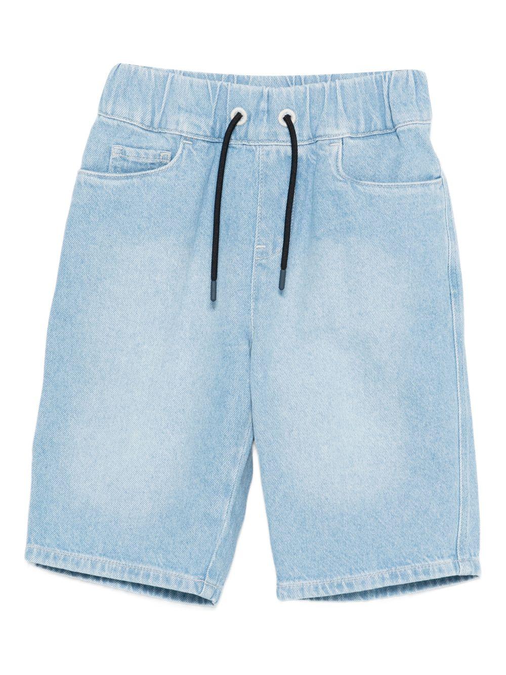 Shorts per bambino Emporio Armani Kids con due tasche laterali EB001264 AF21778 MB003 EMPORIO ARMANI KIDS