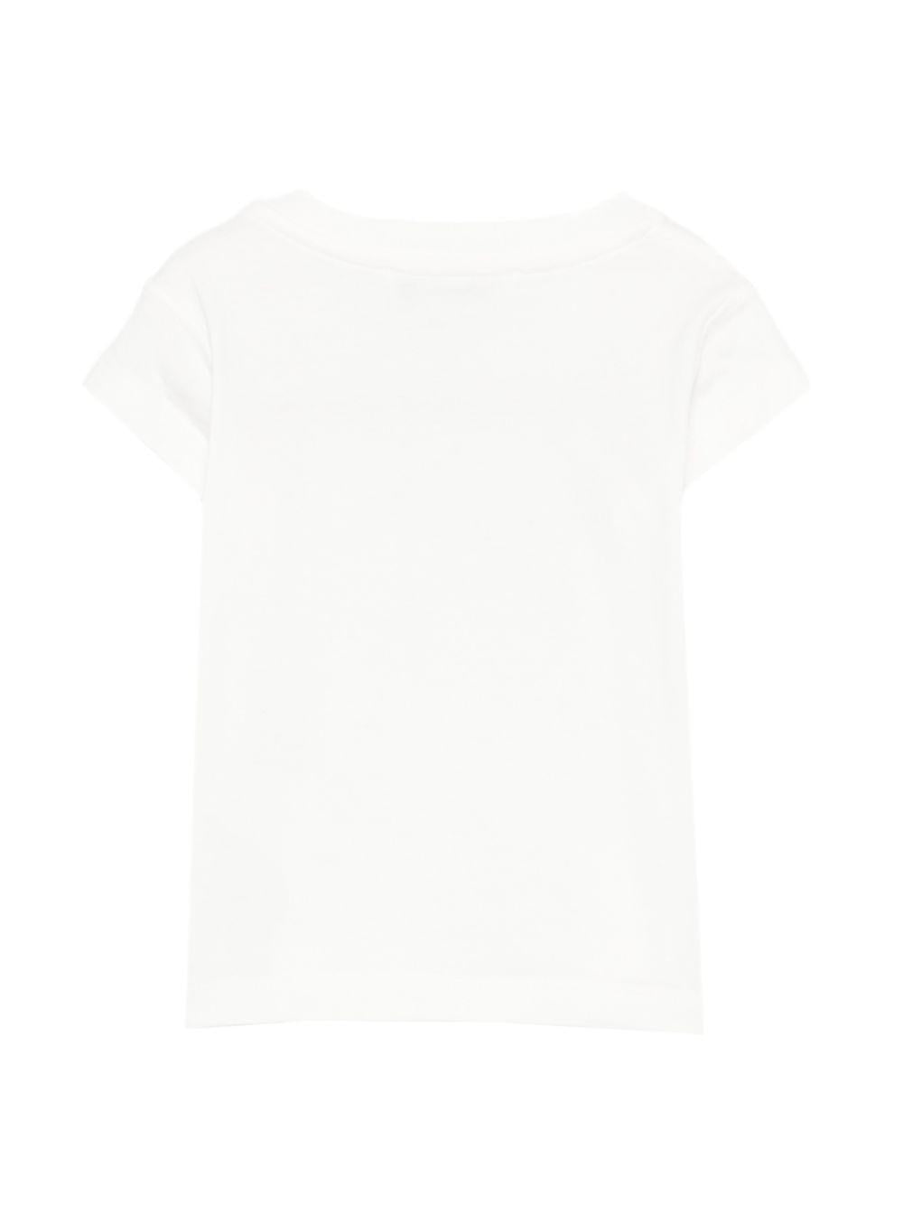 T-shirt Tom per neonato Bonpoint bianco con stampa grafica sul davanti S06YTSK00006 102 BONPOINT