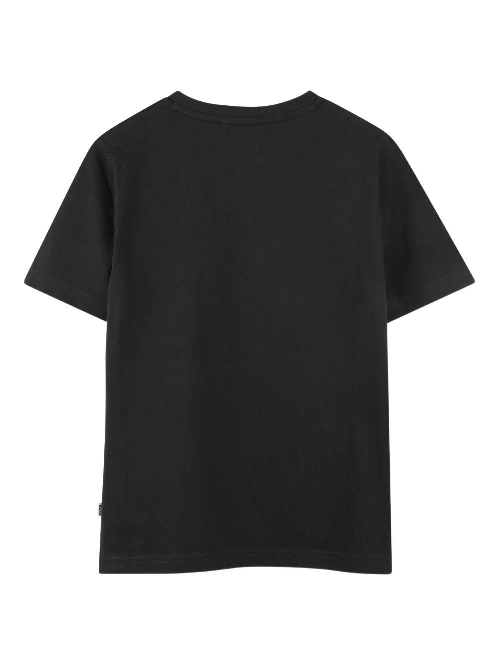 Set 2 T-shirt Boss Kids bianca/nera con dettaglio logo J52680 M41 BOSS KIDS