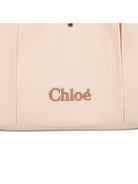 Borsa per neonata Chloé Kids beige con ricamo C20805 117 CHLOE' KIDS
