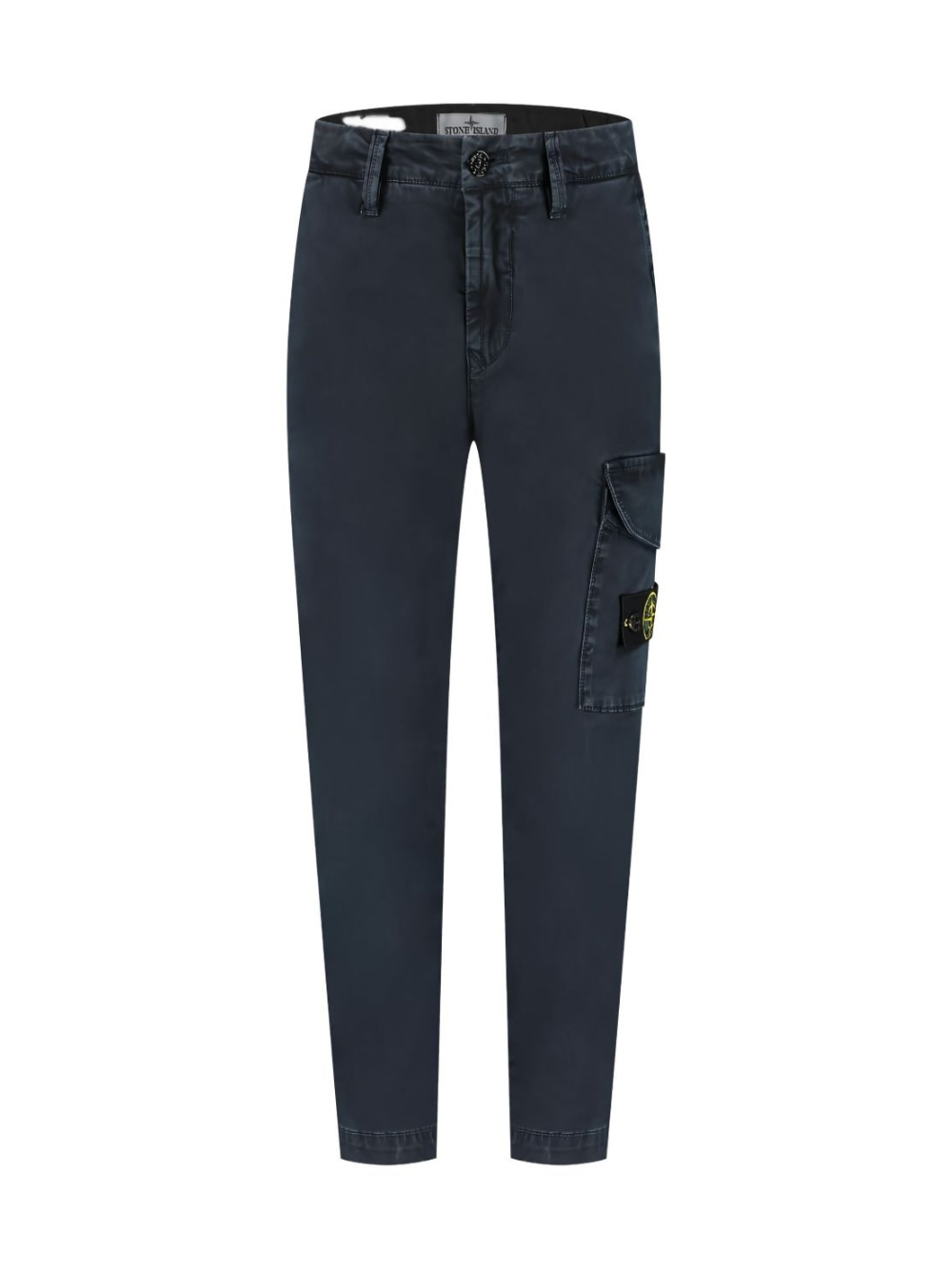 Cargo per bambino Stone Island Junior blu con tasche K2S163100004S0198 V0120 STONE ISLAND JUNIOR