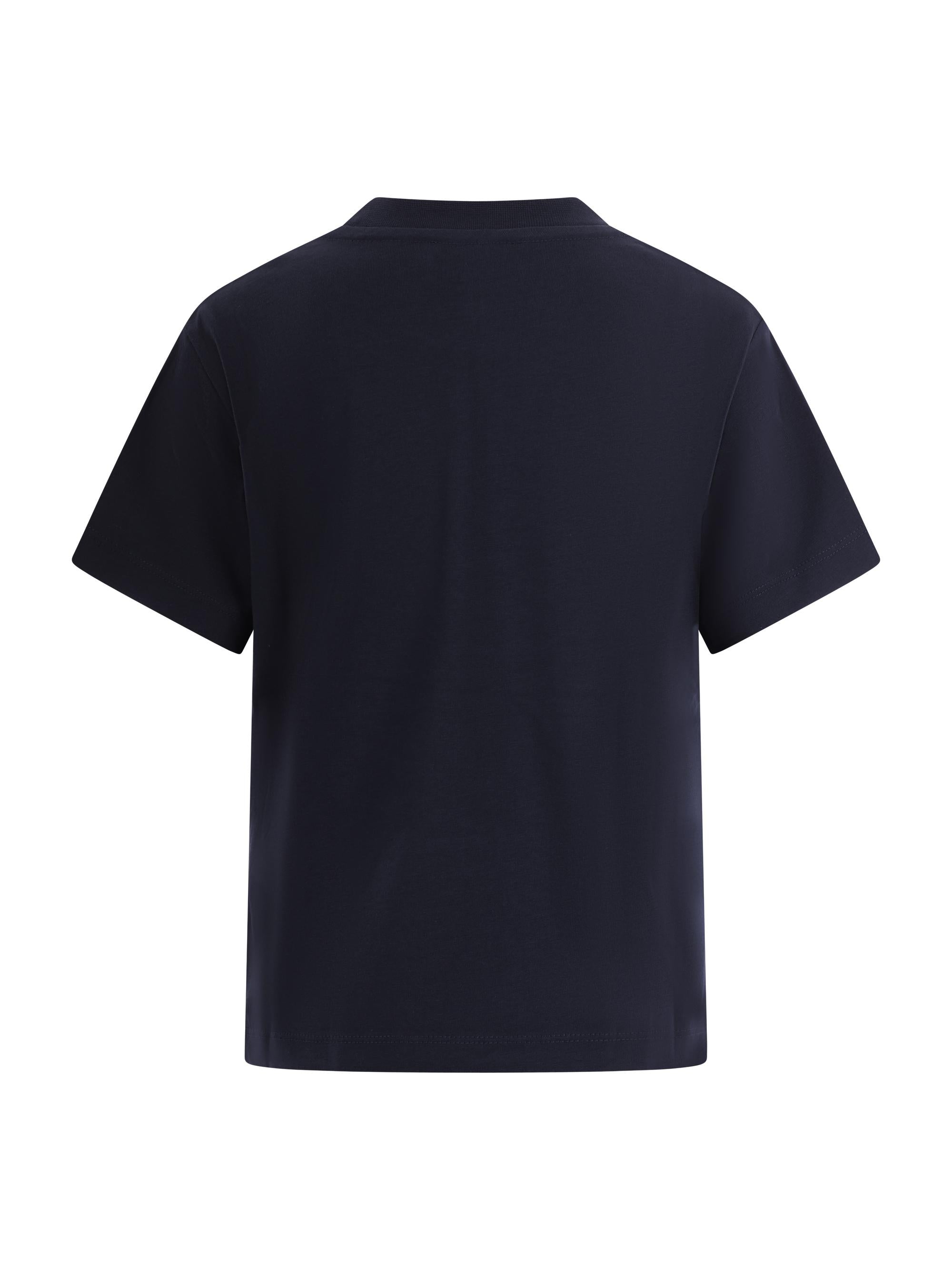 T-shirt per bambino Emporio Armani Kids blu con stampa pallina da baseball EB001344 AF14503 UB096 EMPORIO ARMANI KIDS