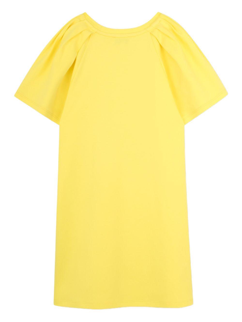 Abito per bambina The Marc Jacobs Kids giallo con stampa grafica W60717 538 THE MARC JACOBS KIDS