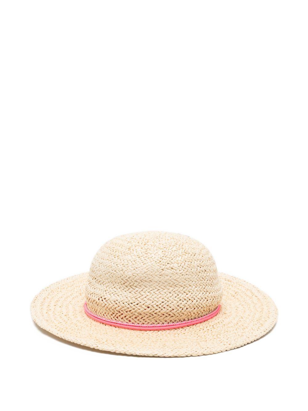 Cappello per bambina Billieblush beige con decorazione con paillettes U22017 Z41 BILLIEBLUSH