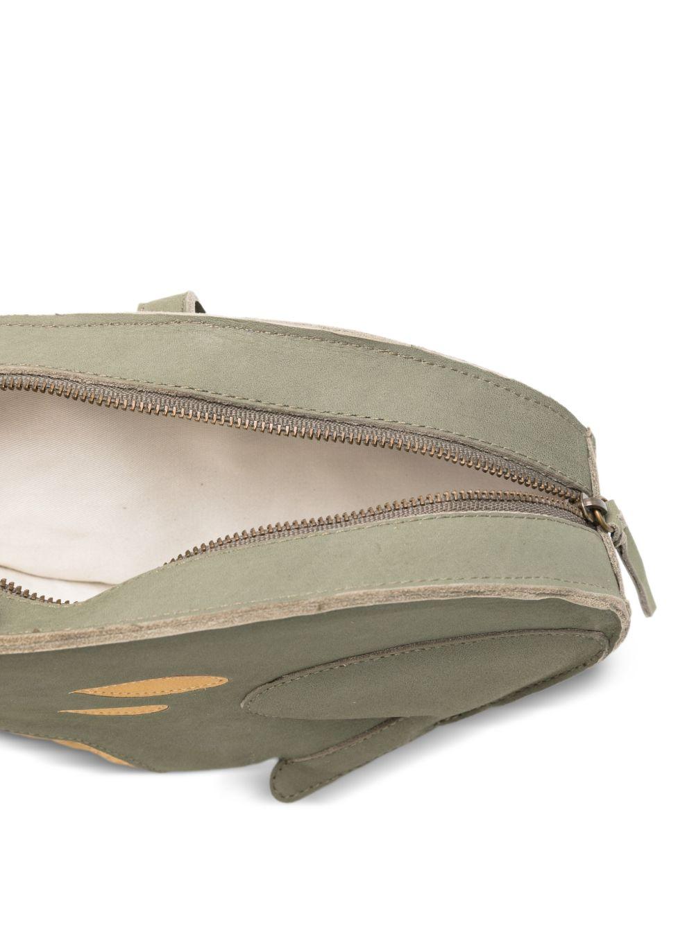 Zaino per bambino Donsje verde con applicazione rana 5519002 NL126 DONSJE