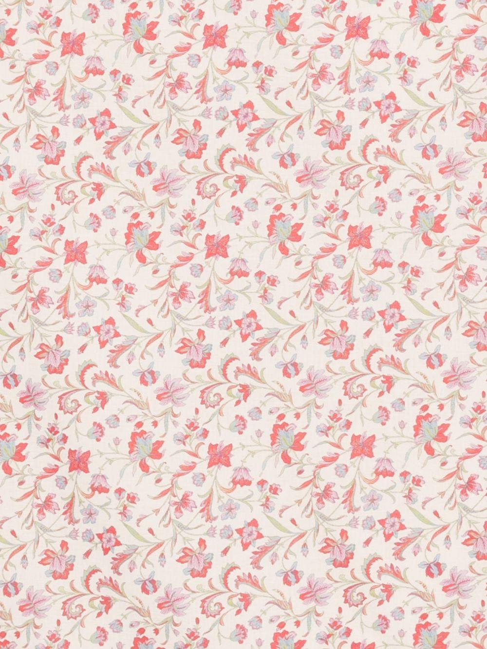 Telo mare per bambina Louise Misha bianco con stampa floreale all-over WBI-S26-B0240 CREAM LOUISE MISHA