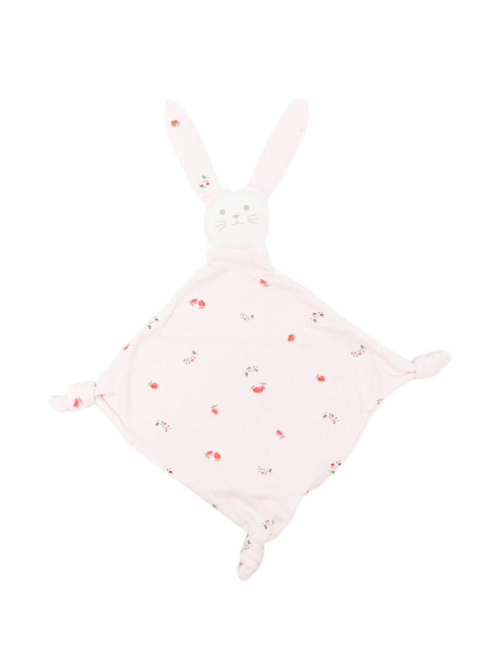 Doudou per neonati Petit Bateau rosa con stampa a fiori A0FF8 01 PETIT BATEAU
