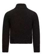 Giubbino per bambina Moncler Enfant nero con design a inserti K29549B00011M8258 999 MONCLER ENFANT