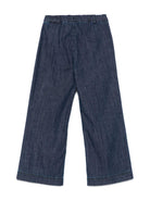 Jeans per bambina Off - White Kids denim con elastico posteriore in vita - Rubino Kids