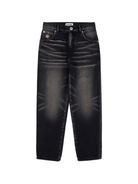 Jeans per bambino Moschino Kids neri con effetto vissuto - Rubino Kids