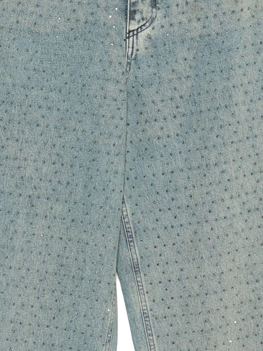 Jeans per donna Alysi denim con decorazione strass - Rubino Kids