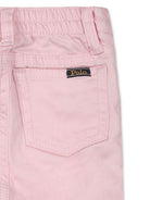 Jeans per neonata Ralph Lauren Kids rosa con applicazione - Rubino Kids