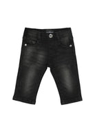Jeans per neonato John Richmond Junior neri con dettaglio logo - Rubino Kids