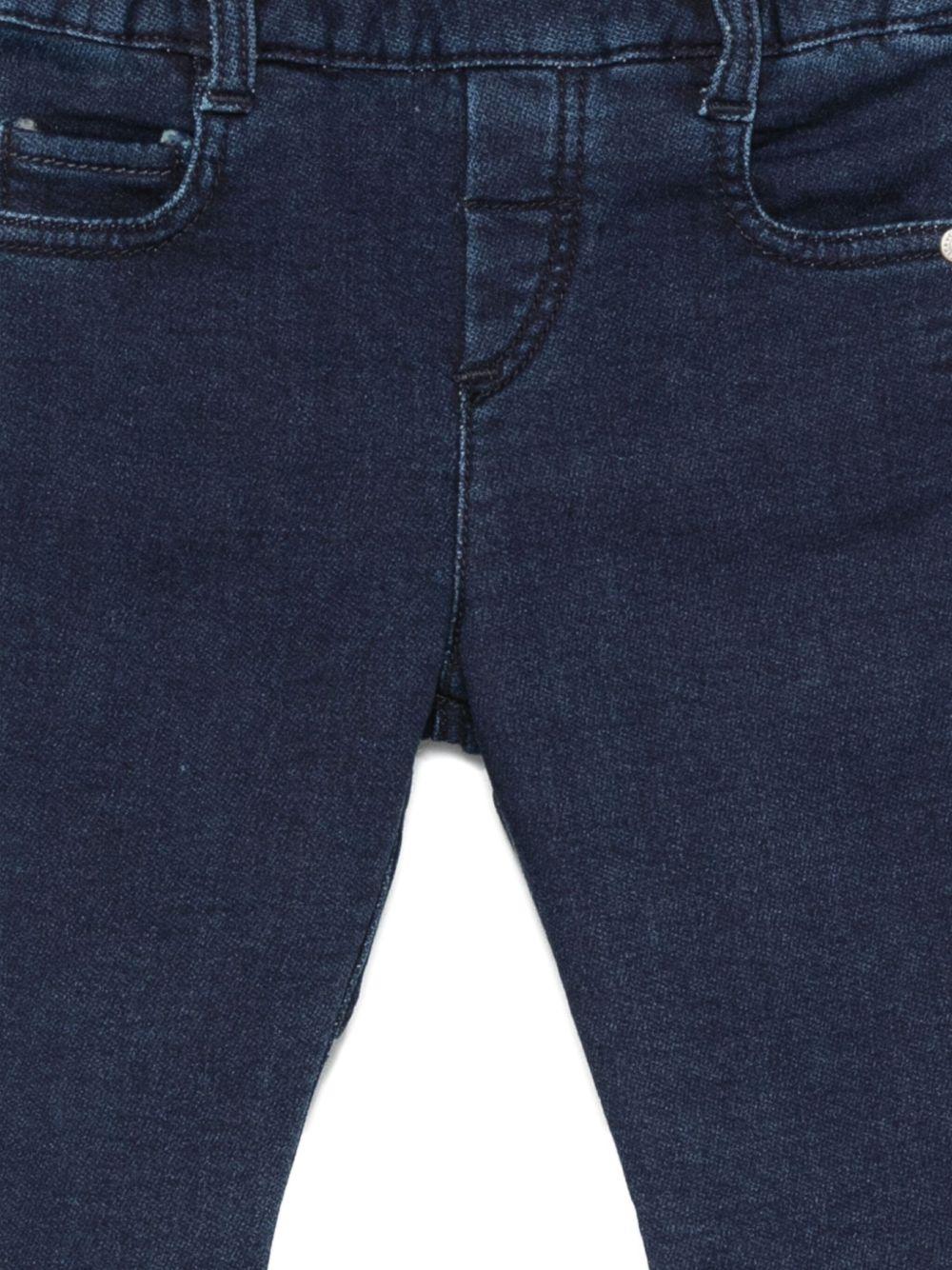 Jeans per neonato Tartine Et Chocolat blu con vita elasticizzata - Rubino Kids