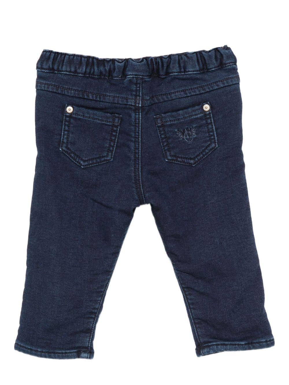 Jeans per neonato Tartine Et Chocolat blu con vita elasticizzata - Rubino Kids