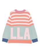 Maglione per bambina Stella McCartney Kids multicolore a righe - Rubino Kids