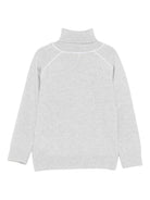 Maglione per bambino Eleventy Kids grigio con maniche raglan - Rubino Kids