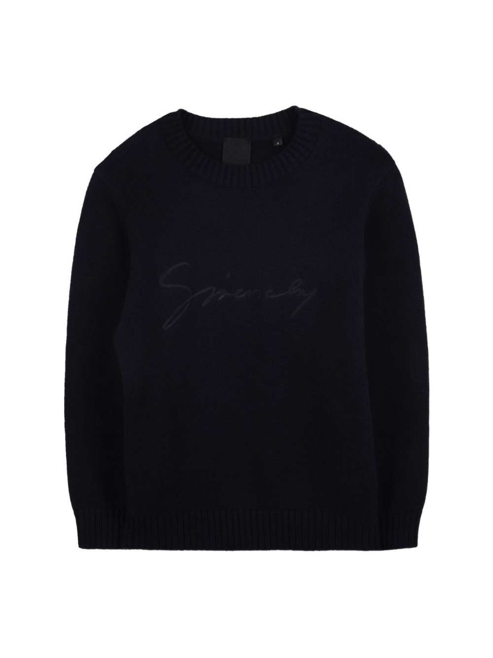 Maglione per bambino Givenchy Kids blu con ricamo con logo - Rubino Kids