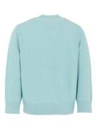 Maglione per bambino Stella McCartney Kids azzurro con motivo scoiattolo - Rubino Kids