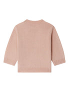 Maglione per neonata Bonpoint rosa con decorazione - Rubino Kids